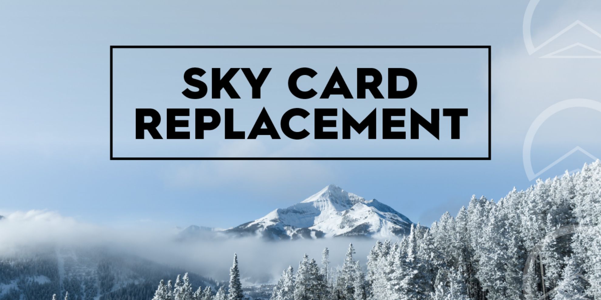 Sky Card Replacement